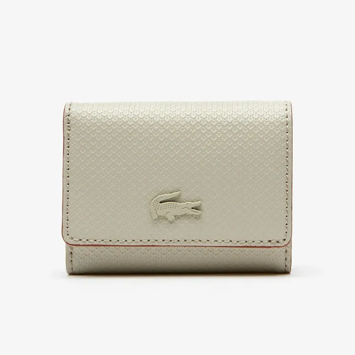 Small Leather Goods Lacoste Womens Chantaco Small Leather 4 Card Wallet Feather Gray Marshmallow For Sale Small Leather Goods Lacoste Womens Chantaco Small Leather 4 Card Wallet Feather Gray Marshmallow For Sale
