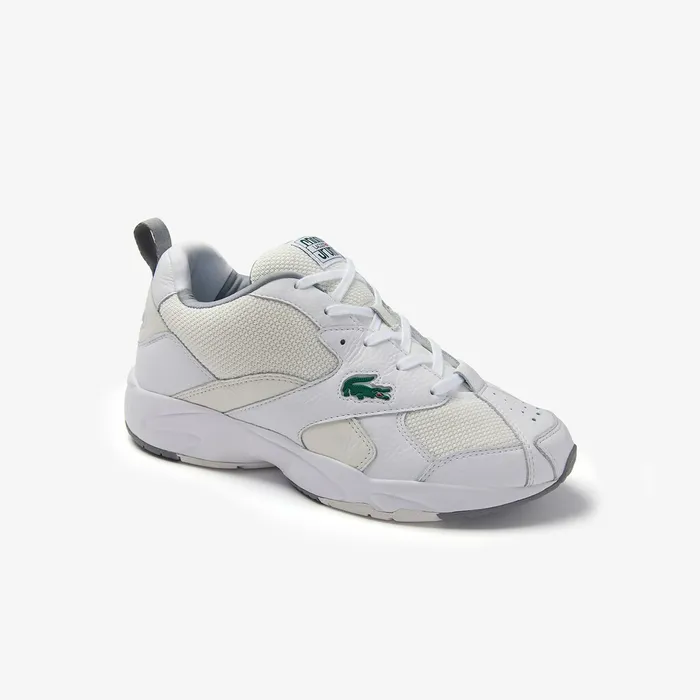 Sneakers Lacoste Mens Storm 96 Leather and Textile Sneakers WhtOff Wht Gift for Friend Sneakers Lacoste Mens Storm 96 Leather and Textile Sneakers WhtOff Wht Gift for Friend