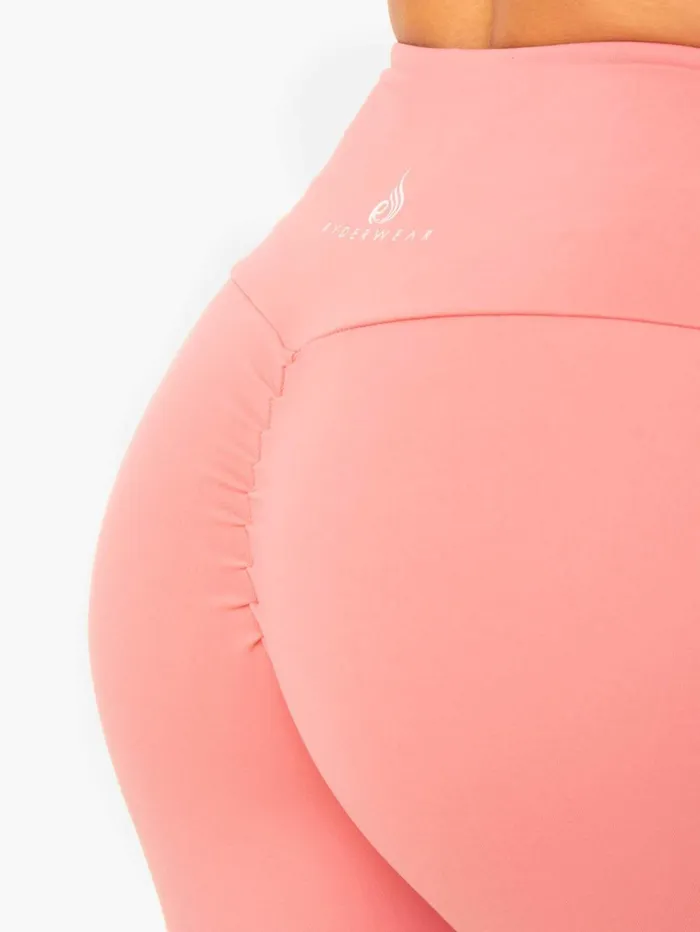 Staples Scrunch Bum Leggings 8211 Rose Pink Women Ryderwear Leggings