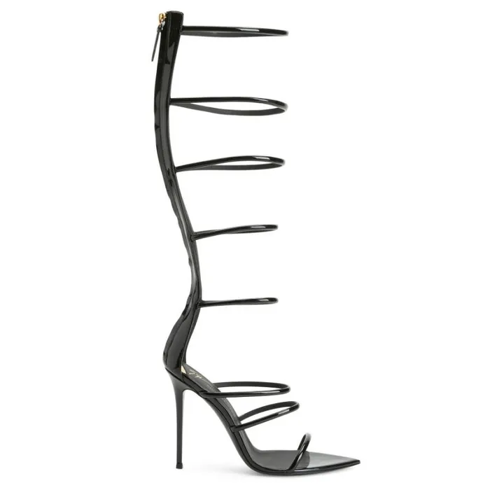 Super Intriigo Black Women Giuseppe Zanotti Sandals