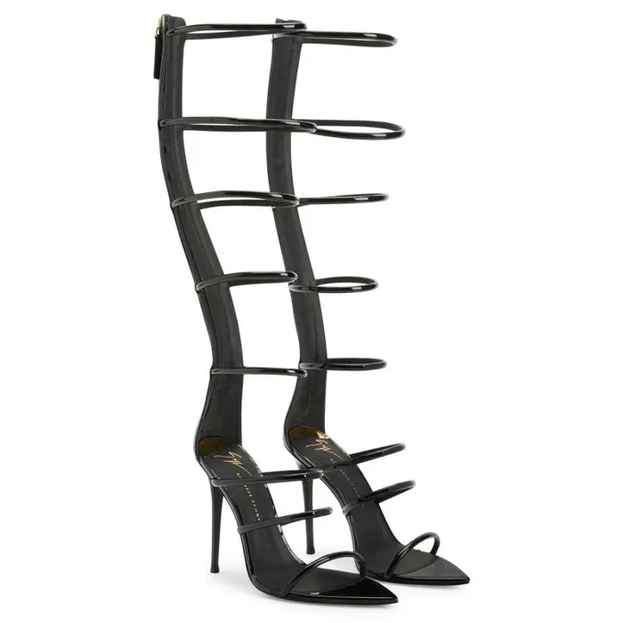 Super Intriigo Black Women Giuseppe Zanotti Sandals