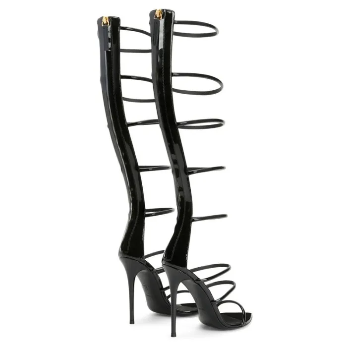 Super Intriigo Black Women Giuseppe Zanotti Sandals
