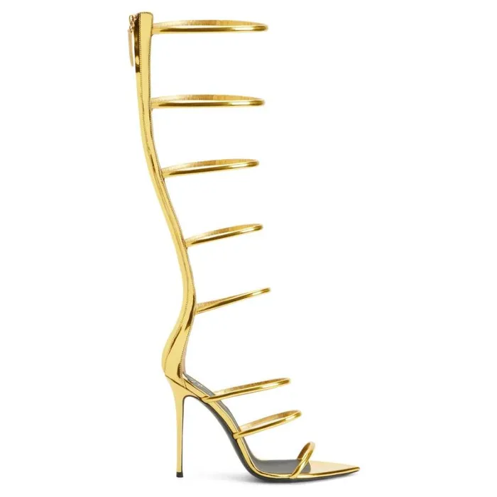 Super Intriigo Gold Women Giuseppe Zanotti Sandals