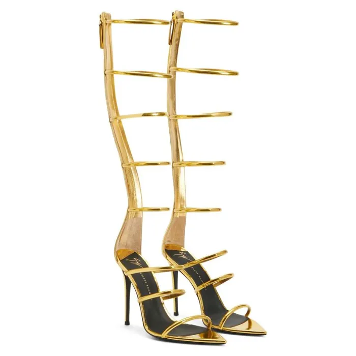 Super Intriigo Gold Women Giuseppe Zanotti Sandals