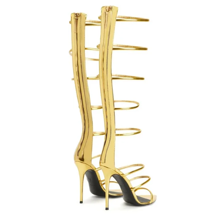 Super Intriigo Gold Women Giuseppe Zanotti Sandals