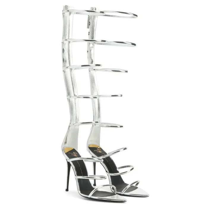 Super Intriigo Silver Women Giuseppe Zanotti Sandals