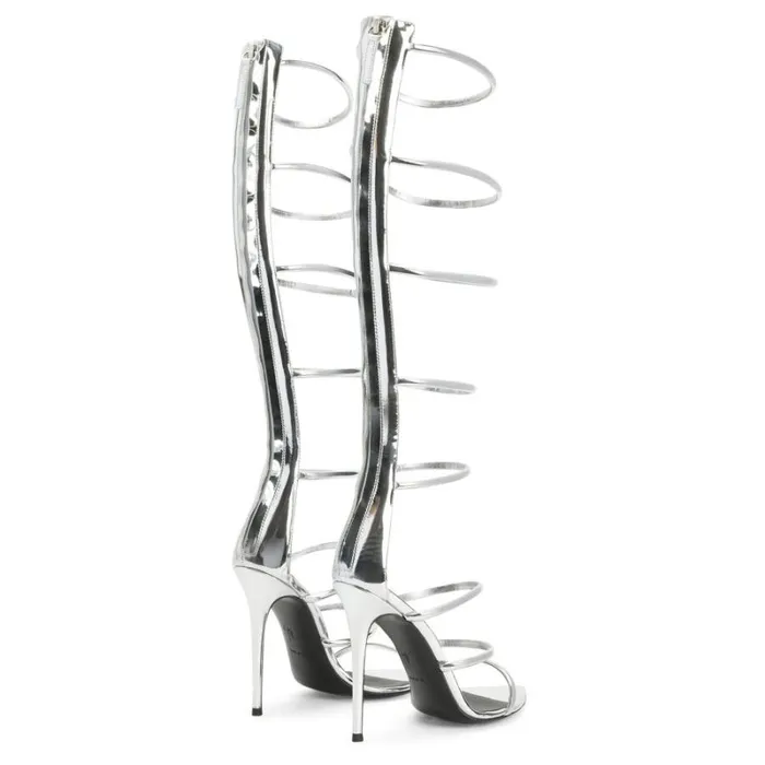 Super Intriigo Silver Women Giuseppe Zanotti Sandals