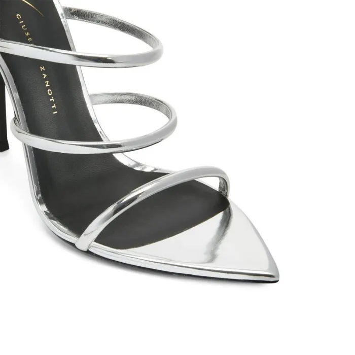 Super Intriigo Silver Women Giuseppe Zanotti Sandals