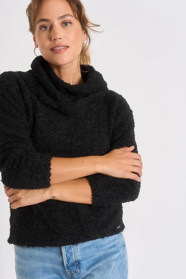 Sweater Black 8211 LORIK MIYUKI Black Women Banana Moon Sweaters