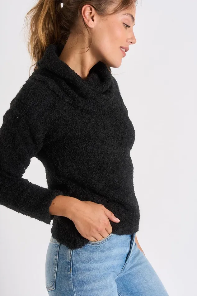 Sweater Black 8211 LORIK MIYUKI Black Women Banana Moon Sweaters