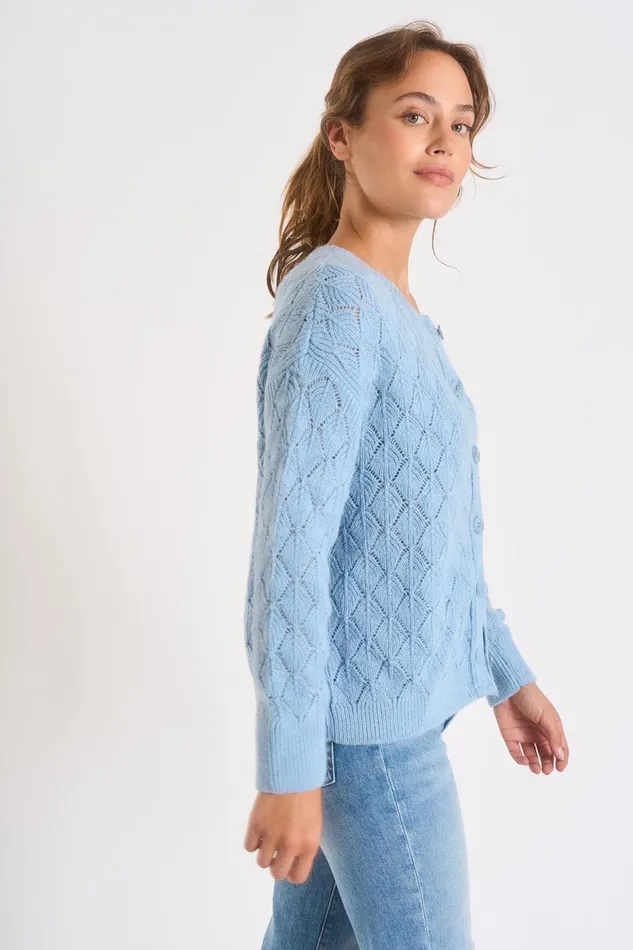 Sweater Blue 8211 EMILE MOWY Blue Women Banana Moon Sweaters