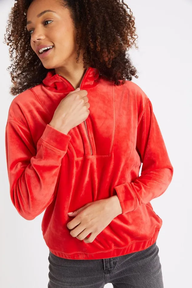 Sweater Red 8211 TANAKA SEALAKE Red Women Banana Moon Sweaters