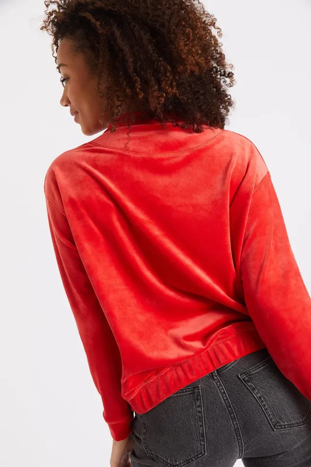 Sweater Red 8211 TANAKA SEALAKE Red Women Banana Moon Sweaters