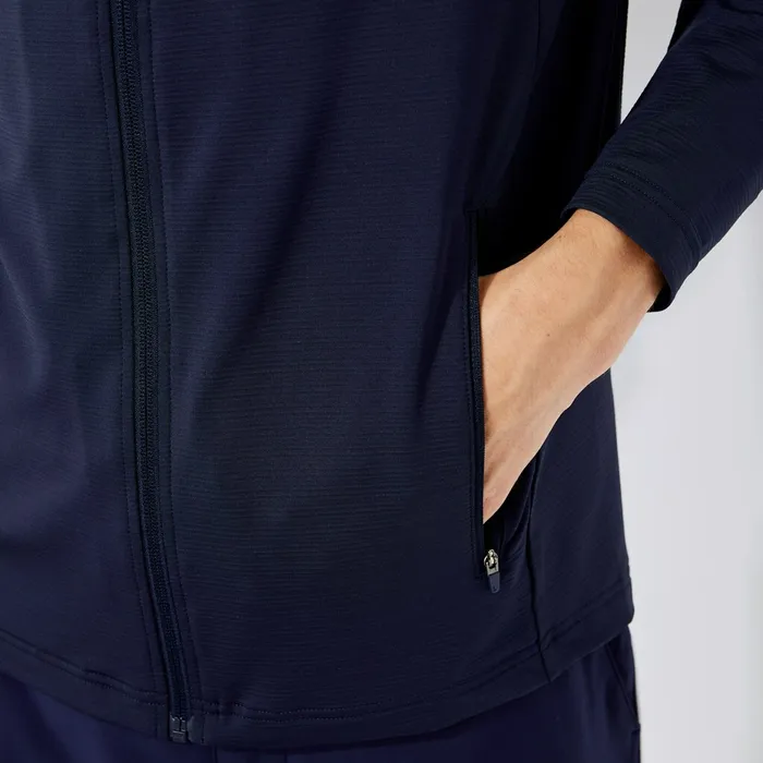 Sweatshirts Lacoste Mens SPORT Stretch ZipUp Golf Jacket Navy Blue Cheap On Sale