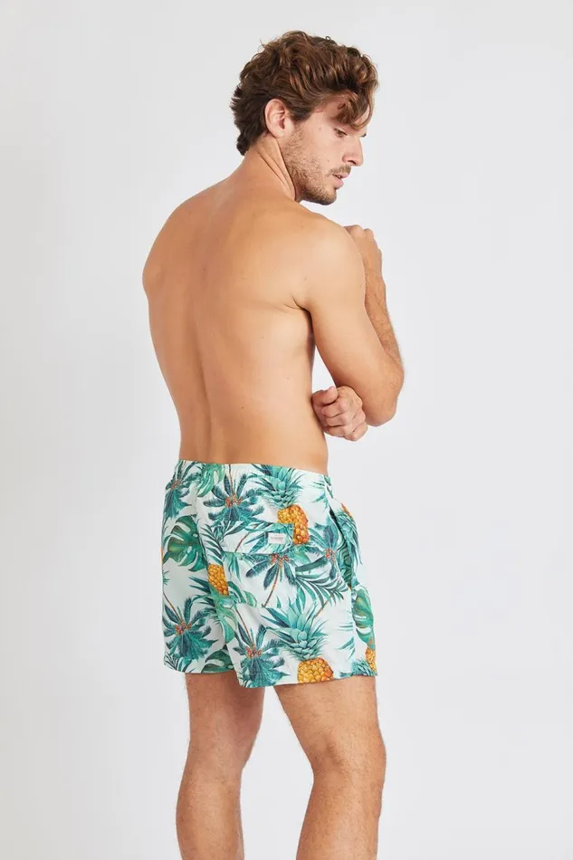 Swim Shorts White 8211 RUBEN PALMSPRINGMEN White Men Banana Moon Men Collection