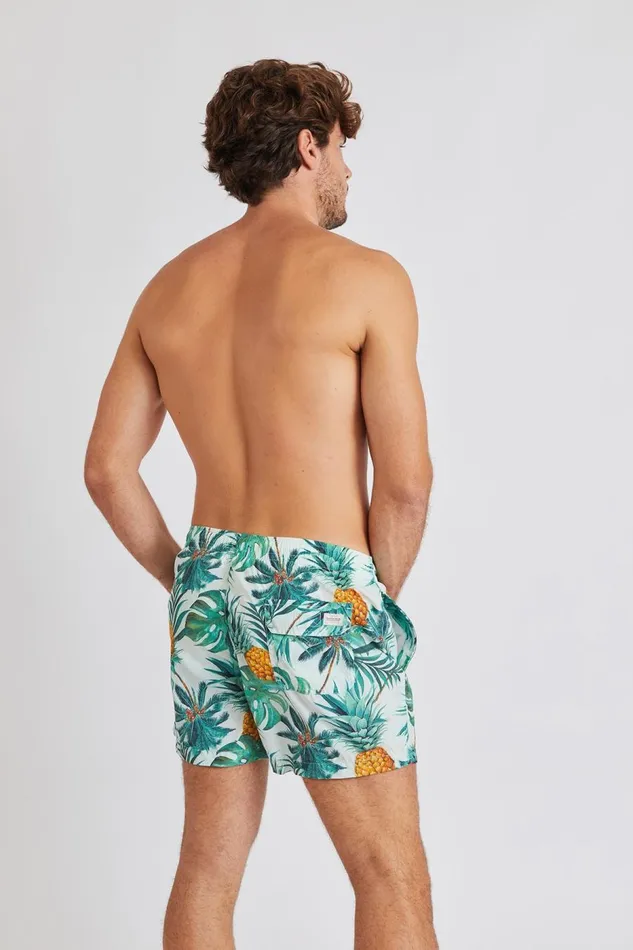 Swim Shorts White 8211 RUBEN PALMSPRINGMEN White Men Banana Moon Men Collection