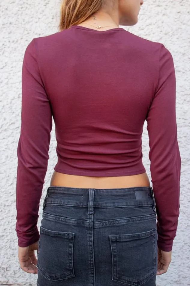 TShirt Crop Women Subdued Tees