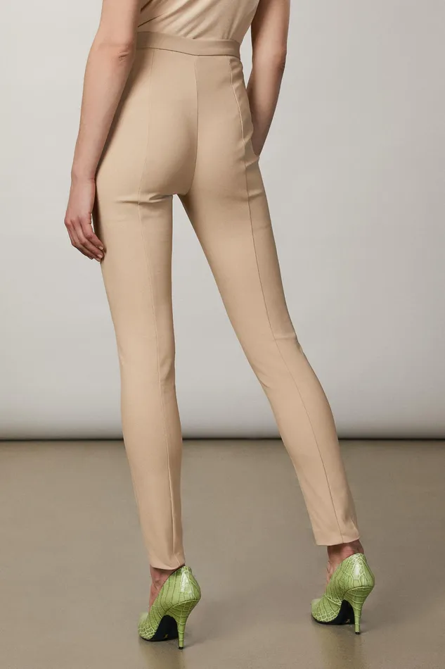 Tailleur Women Patrizia Pepe Slim Pants Triking Beige