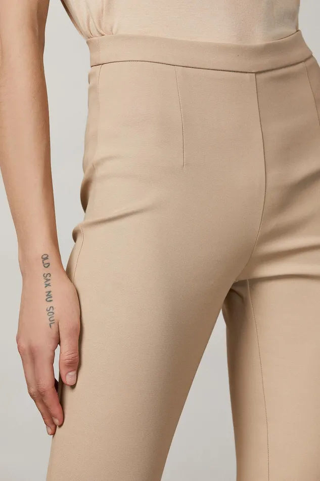 Tailleur Women Patrizia Pepe Slim Pants Triking Beige