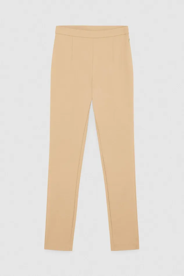 Tailleur Women Patrizia Pepe Slim Pants Triking Beige