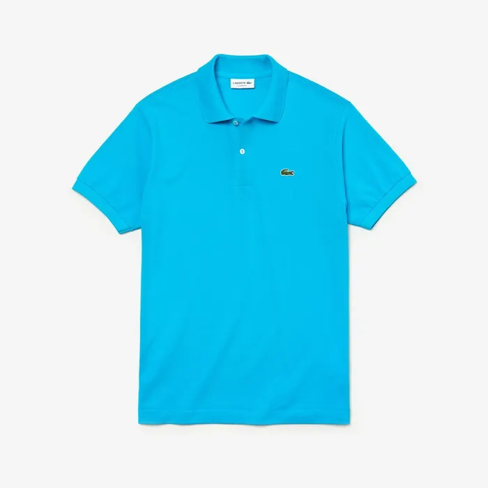 The Original Polo Lacoste Mens L1212 Polo Turquoise Casaul