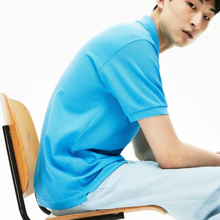 The Original Polo Lacoste Mens L1212 Polo Turquoise Casaul