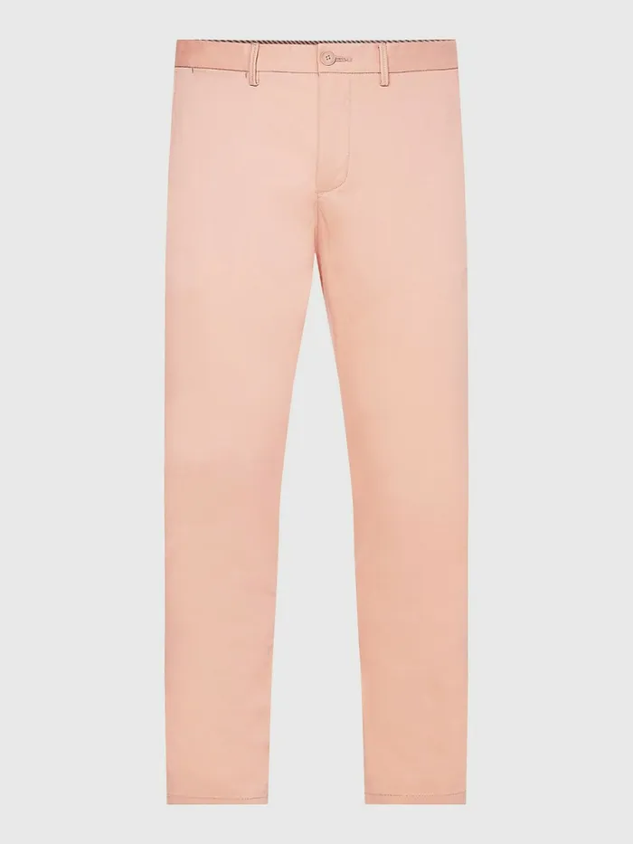 Tommy Hilfiger 1985 Collection Bleecker Slim Fit Chinos Guava Mens Trousers