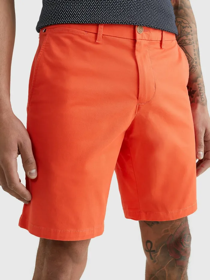 Tommy Hilfiger 1985 Collection Organic Cotton Shorts Hawaiian Coral Mens Shorts For Sale Tommy Hilfiger 1985 Collection Organic Cotton Shorts Hawaiian Coral Mens Shorts For Sale