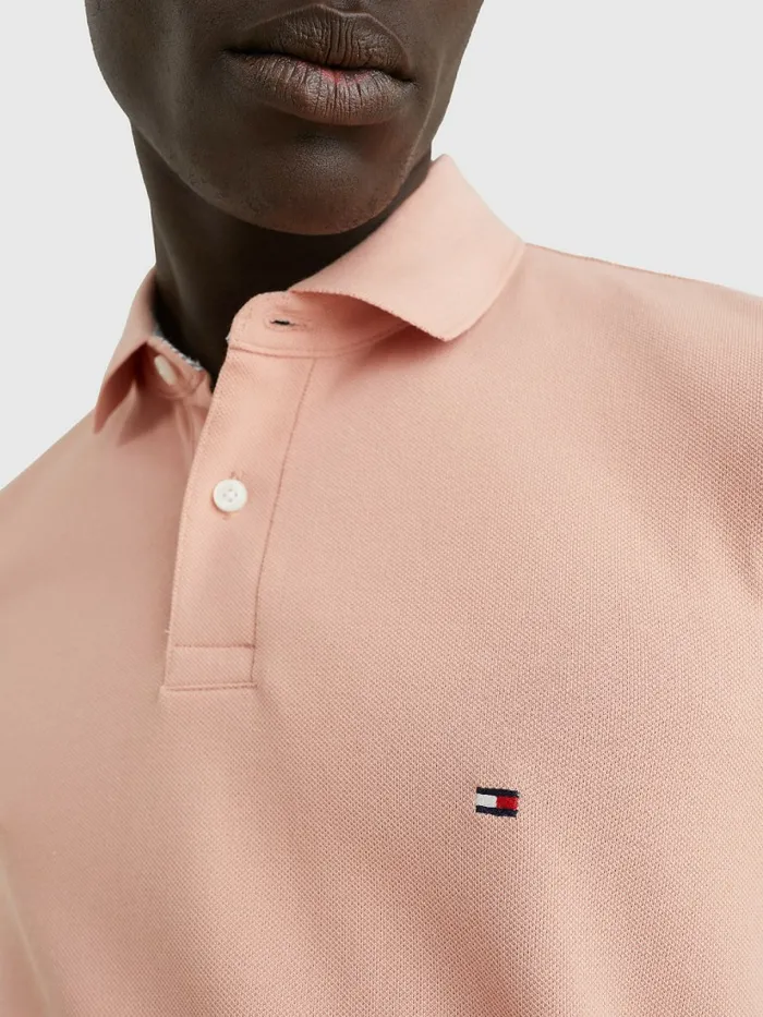 Tommy Hilfiger 1985 Collection Th Flex Polo Guava Mens Polo Shirts Near Me