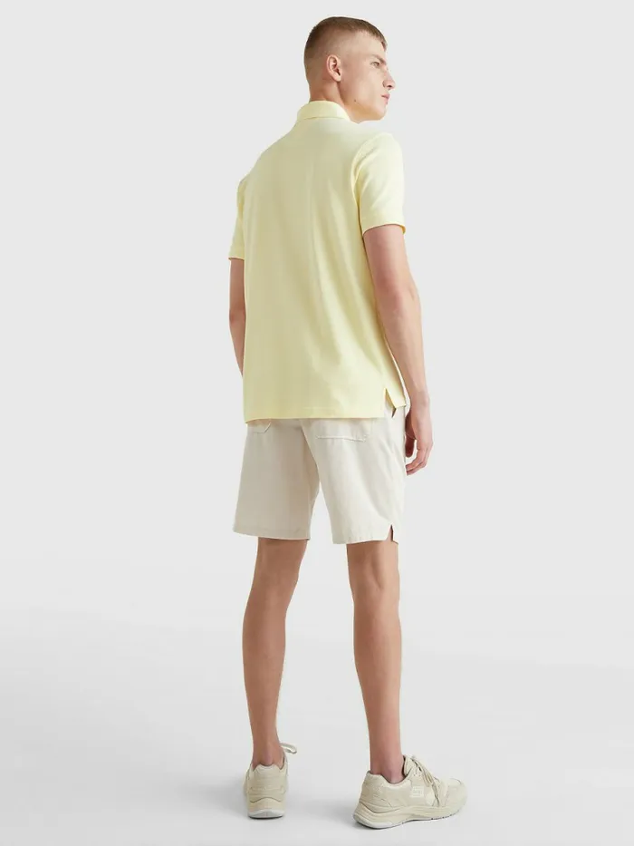 Tommy Hilfiger 1985 Collection Th Flex Polo Lemon Twist Mens Polo Shirts For Sale