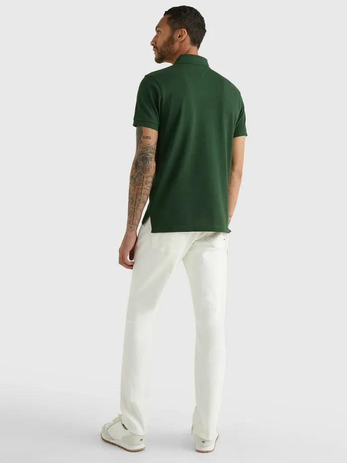 Tommy Hilfiger 1985 Collection Th Flex Polo National Forest Mens Polo Shirts Sale