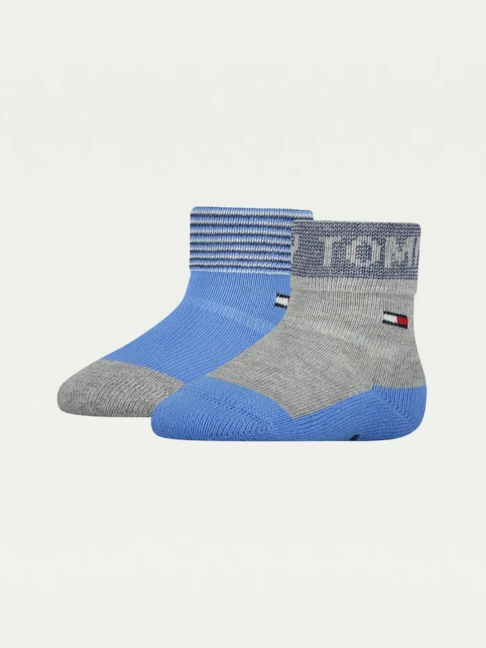 Tommy Hilfiger 2Pack FoldOver Cuff Socks Blue Combo Girls Underwear and Socks Gift 4 You Tommy Hilfiger 2Pack FoldOver Cuff Socks Blue Combo Girls Underwear and Socks Gift 4 You