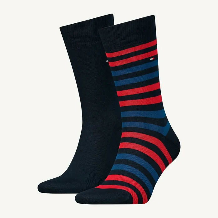 Tommy Hilfiger 2Pack Stripe Socks Tommy Original Mens Socks Casaul