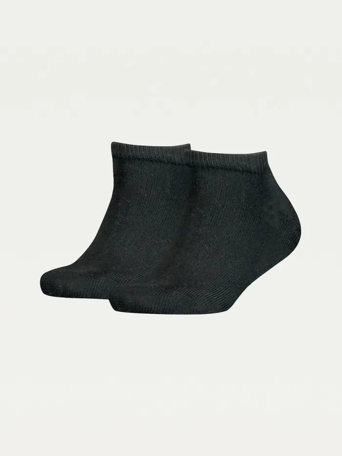Tommy Hilfiger 2Pack Trainer Socks Black Boys Underwear and Socks Gift for Friend Tommy Hilfiger 2Pack Trainer Socks Black Boys Underwear and Socks Gift for Friend