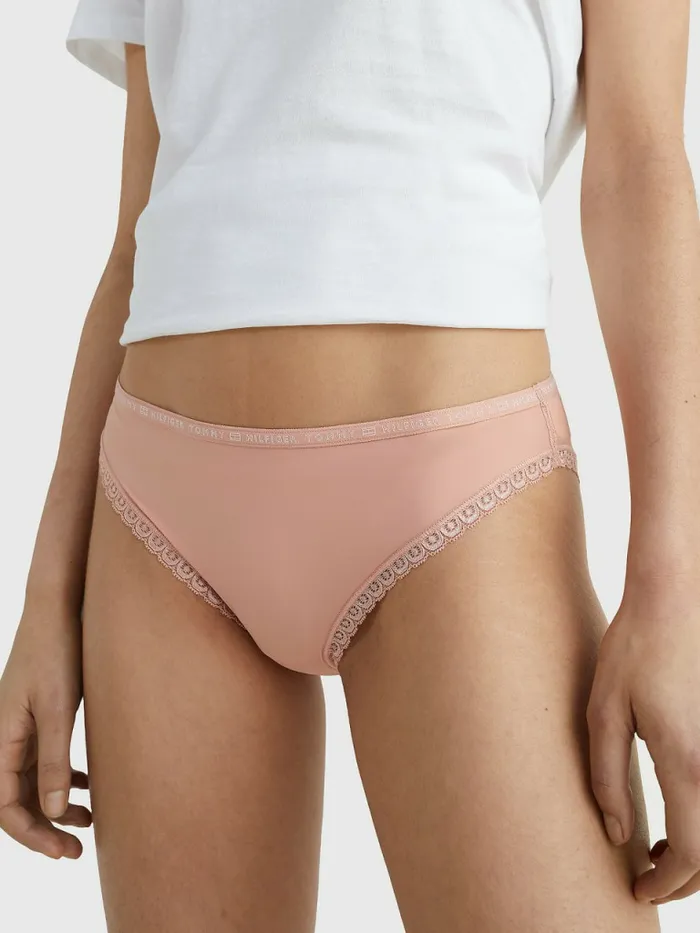 Tommy Hilfiger 3Pack Floral Lace Briefs OvershadowMineralizeGuava Womens Lingerie