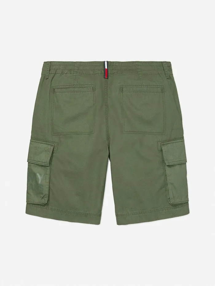 Tommy Hilfiger Adaptive Cargo Shorts Thyme Mens Tommy Adaptive On Sale
