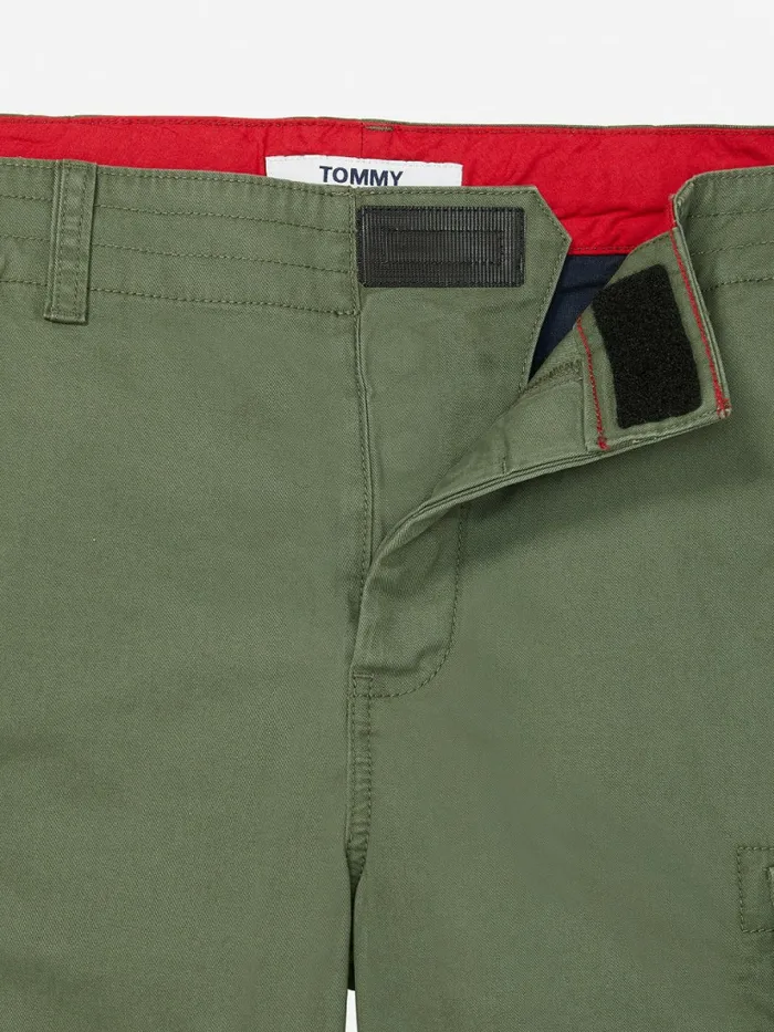 Tommy Hilfiger Adaptive Cargo Shorts Thyme Mens Tommy Adaptive On Sale