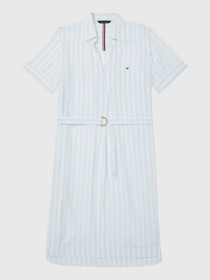 Tommy Hilfiger Adaptive Knee Length Shirt Dress Breeze Blue Womens Dresses and Jumpsuits Gift Ideas Tommy Hilfiger Adaptive Knee Length Shirt Dress Breeze Blue Womens Dresses and Jumpsuits Gift Ideas