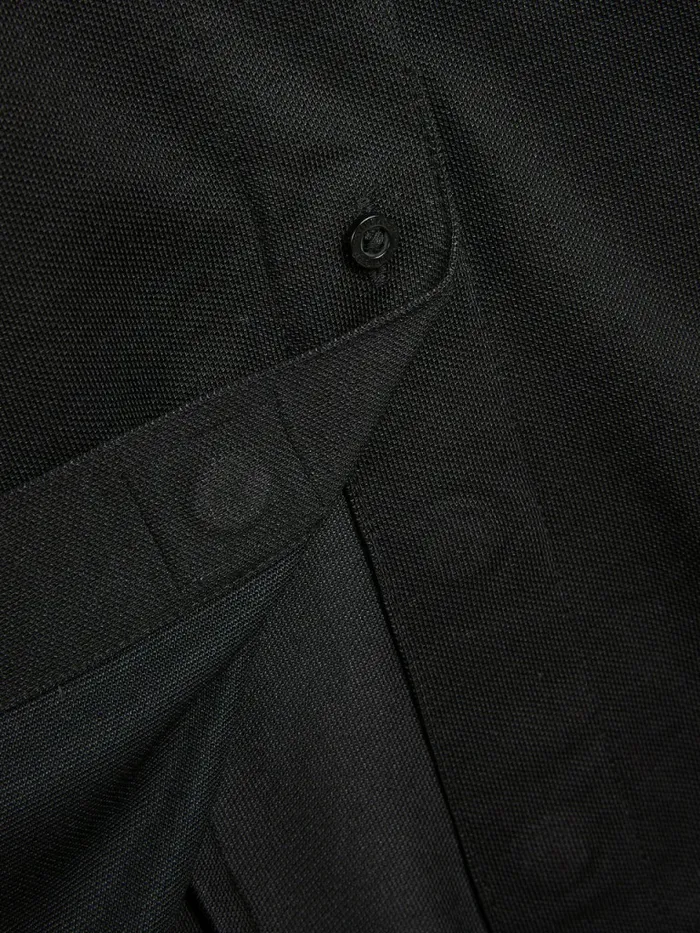 Tommy Hilfiger Adaptive Knit Travel Shirt Deep Black Womens Shirts and Blouses On Sale