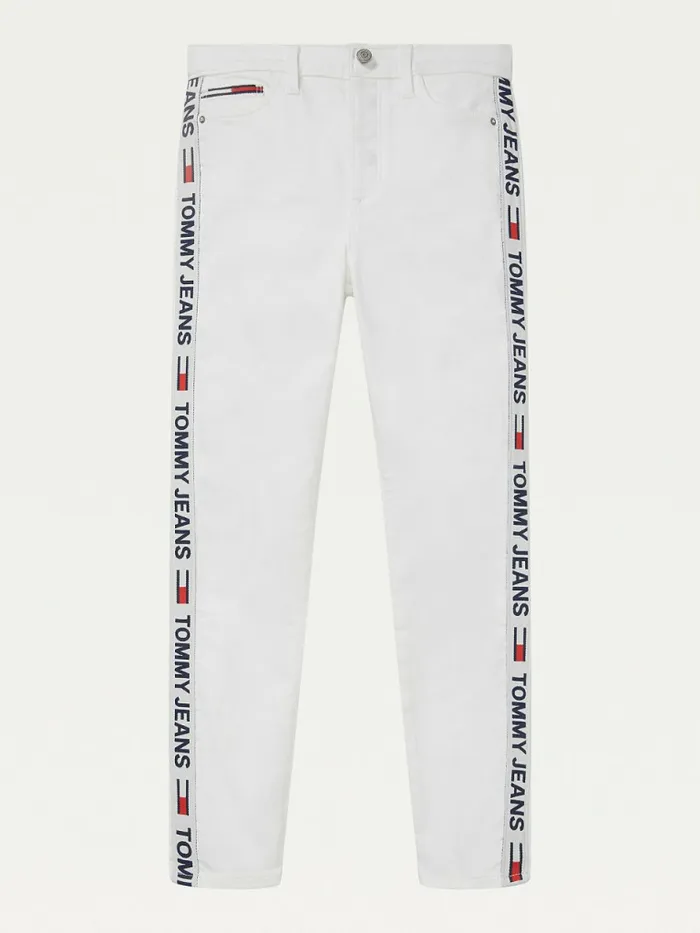 Tommy Hilfiger Adaptive Mid Rise Skinny Jeans Leggings White Denim Womens Jeans On Sale Tommy Hilfiger Adaptive Mid Rise Skinny Jeans Leggings White Denim Womens Jeans On Sale