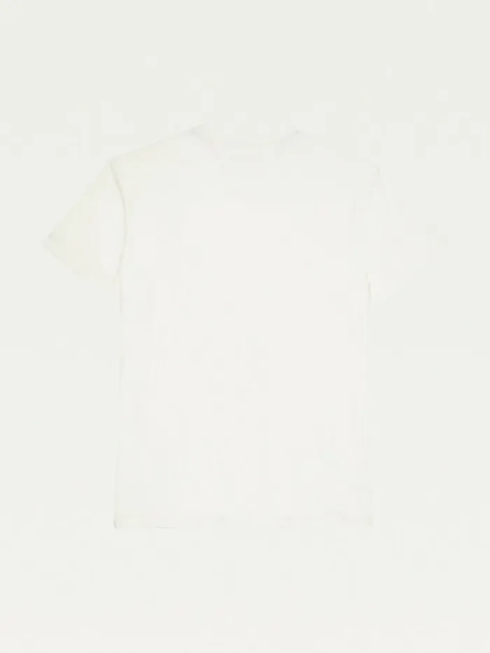 Tommy Hilfiger Adaptive Mountain Logo Graphic TShirt Snow White Mens Tommy Adaptive