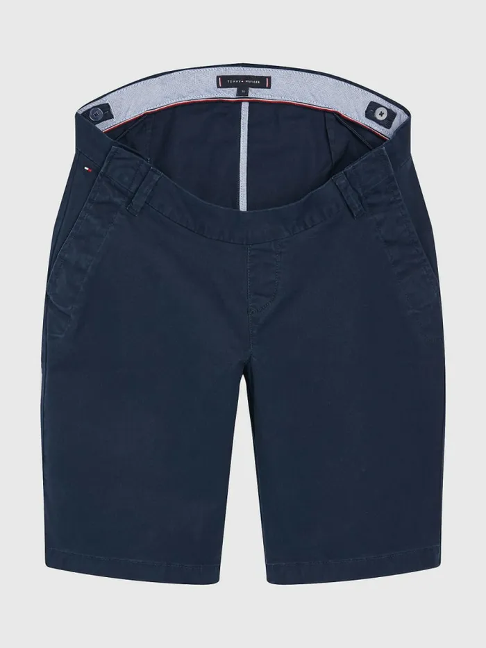 Tommy Hilfiger Adaptive Seated Regular Fit Shorts Sky Captain Mens Shorts Fashion