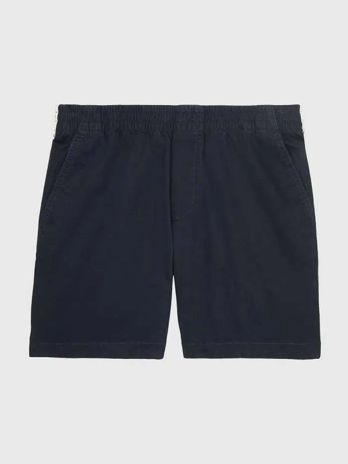 Tommy Hilfiger Adaptive Side Stripe Shorts Sky Captain Mens Tommy Adaptive For Sale