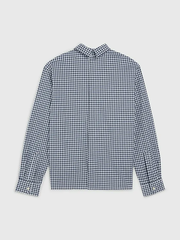 Tommy Hilfiger Adaptive Stretch Check Shirt Sky Captain Mens Shirts For Sale