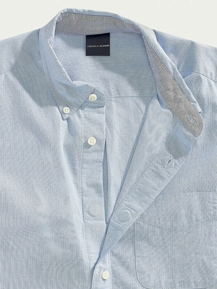 Tommy Hilfiger Adaptive Stretch Regular Fit Shirt Provence Mens Tommy Adaptive