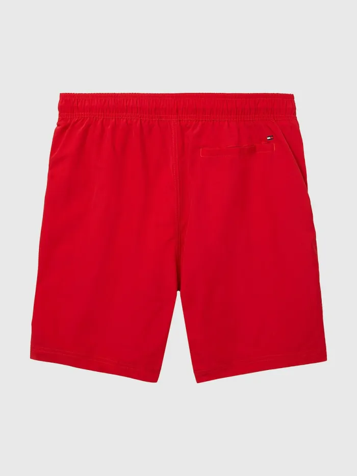 Tommy Hilfiger Adaptive Tailored Swim Shorts Apple Red Mens Tommy Adaptive Popular
