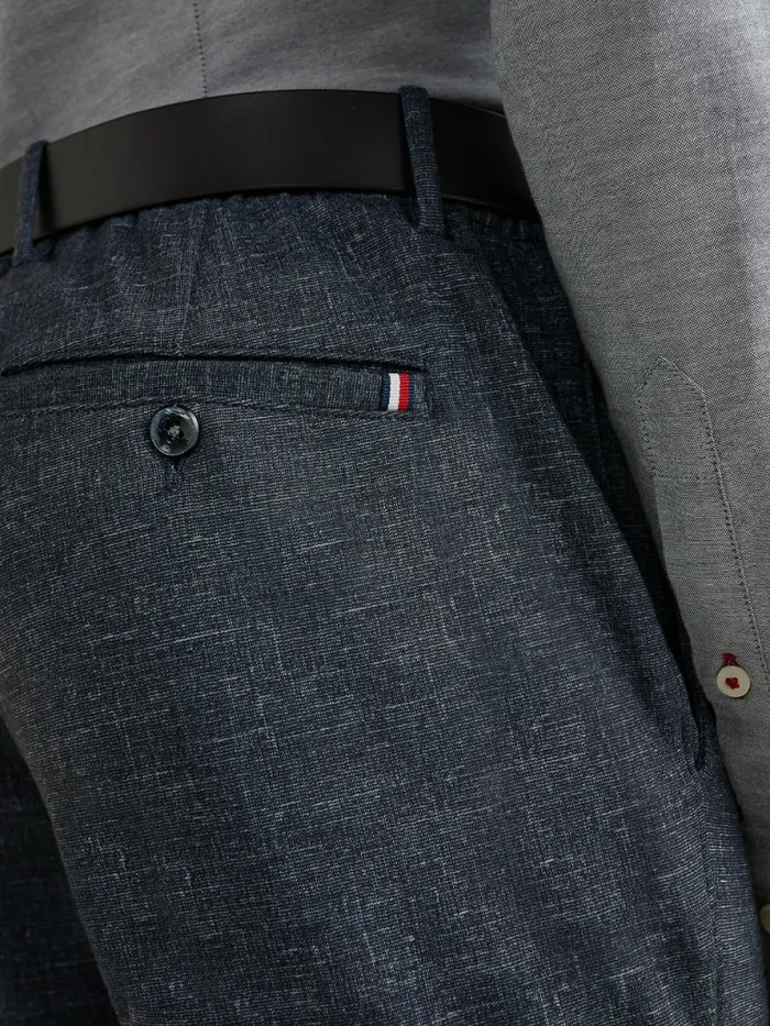 Tommy Hilfiger Bleecker Slim Fit Jersey Trousers Desert Sky Mens Trousers