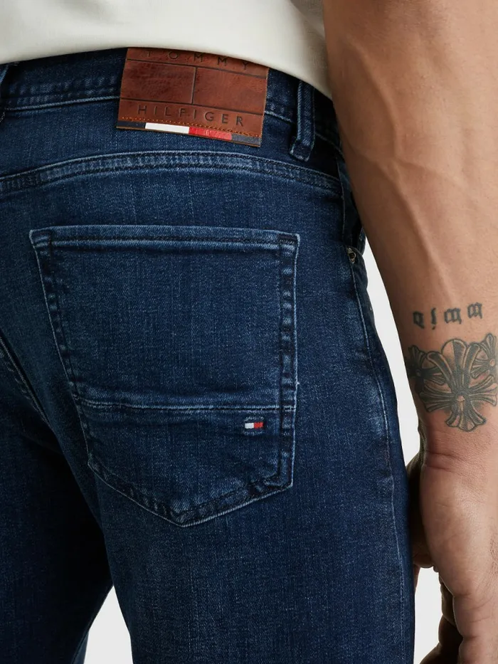 Tommy Hilfiger Bleecker Slim Jeans Bridger Indigo Mens Essentials Sale