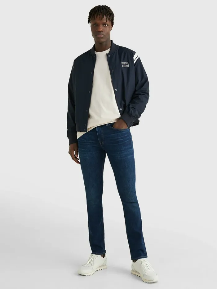 Tommy Hilfiger Bleecker Slim Jeans Java Indigo Mens Jeans Online
