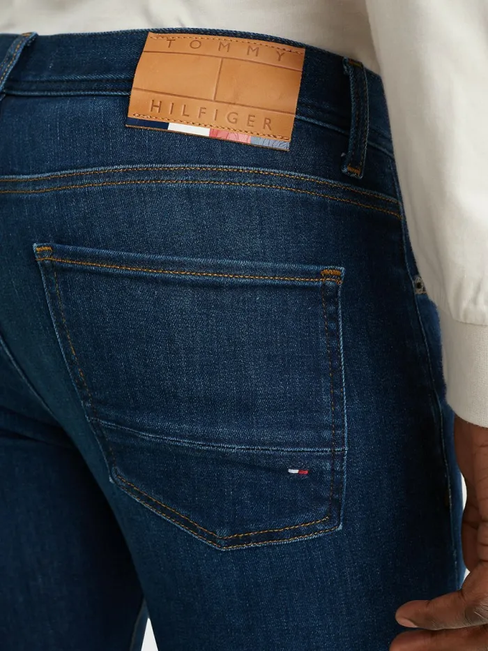 Tommy Hilfiger Bleecker Slim Jeans Java Indigo Mens Jeans Online